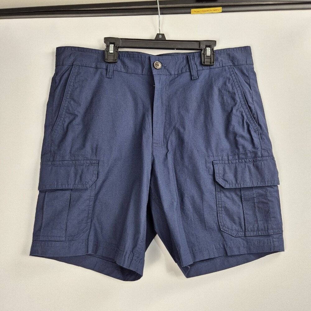 Michael Kors Men's Cargo Shorts Size 38 Midnight Navy Blue NWT 10